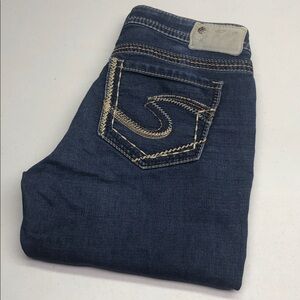 SILVER SUKI MID PENCIL SKINNY JEANS 28x31 ⭐️